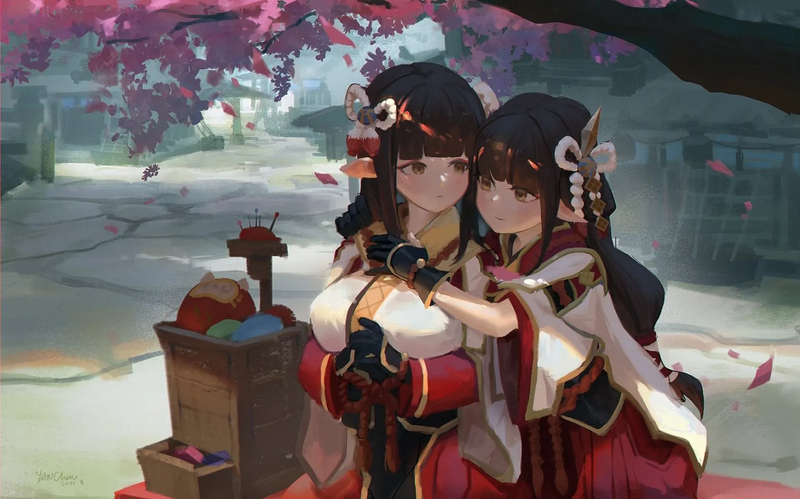 【前有绝色】龙娘双子:火芽/水芸