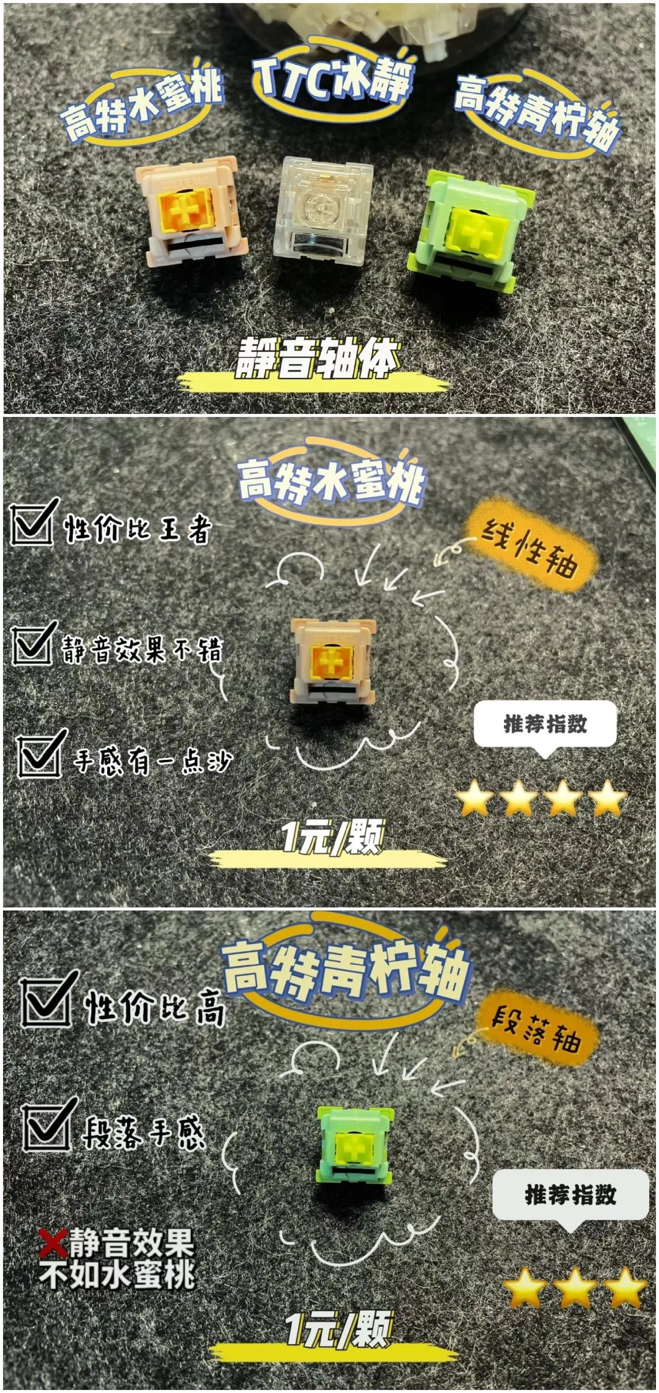 键盘轴体推荐