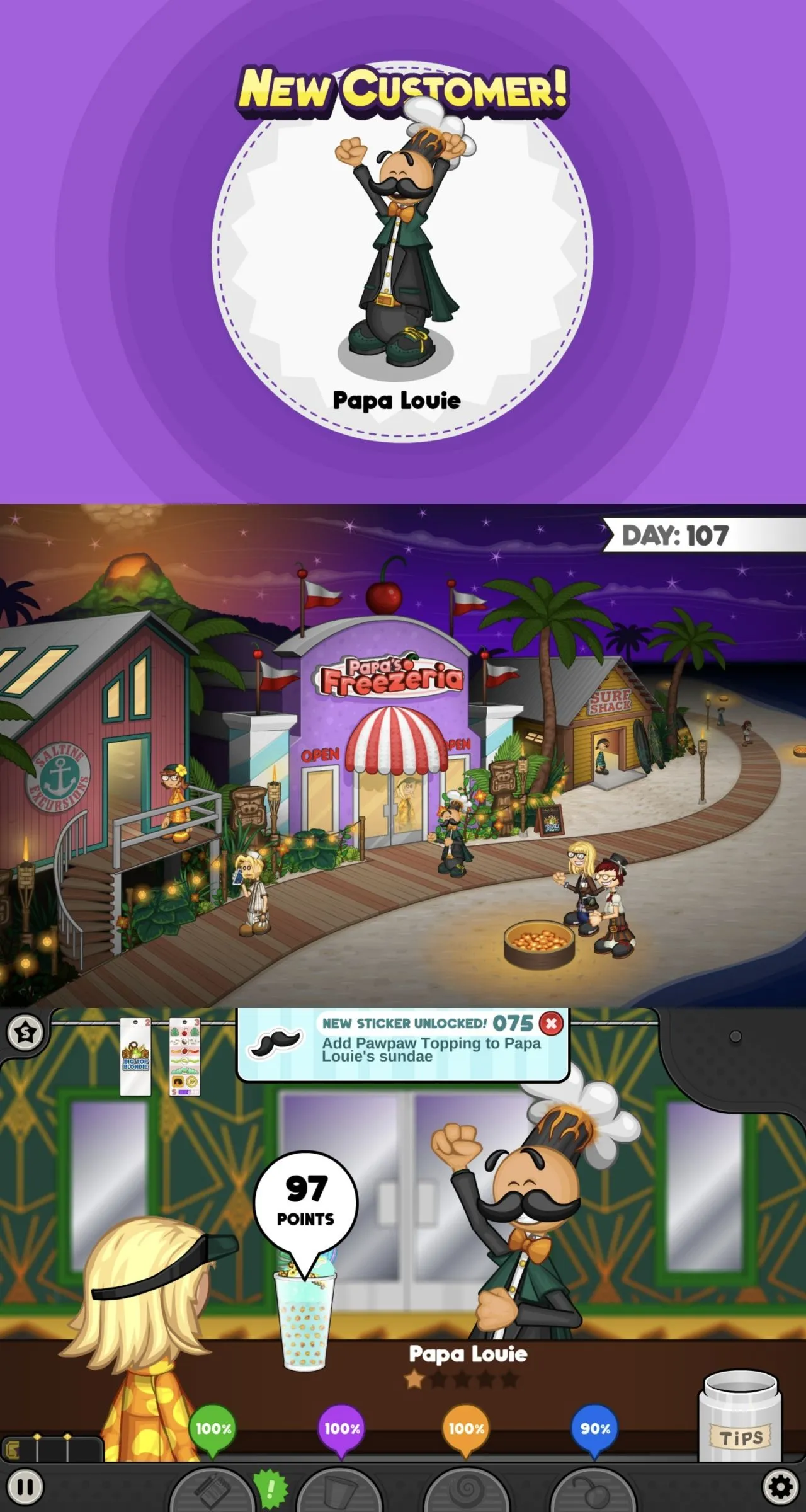 Steam老爹圣代店（冰淇淋店）豪华版 全成就攻略/指南