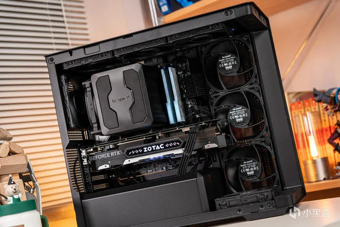 酷黑小爽——DARK ROCK PRO5+迫击炮2+索泰4060TI+乔思伯D300装机