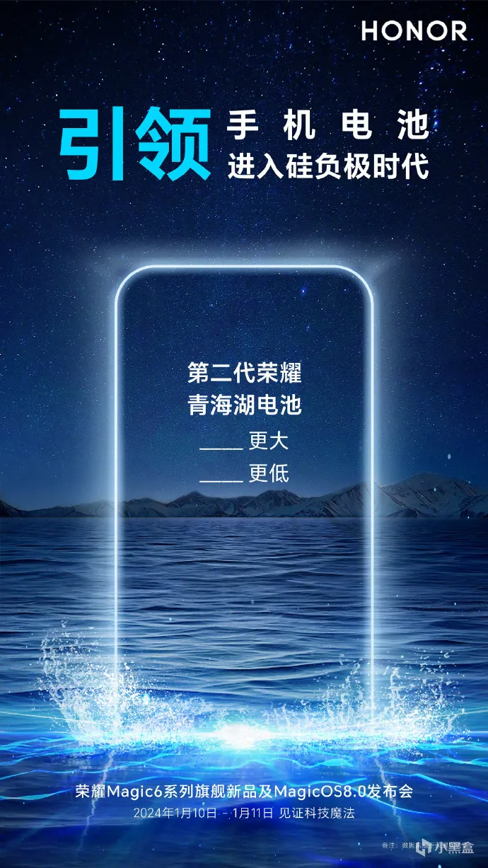 荣耀Magic6将与本周四发布：六大创新技术引期待