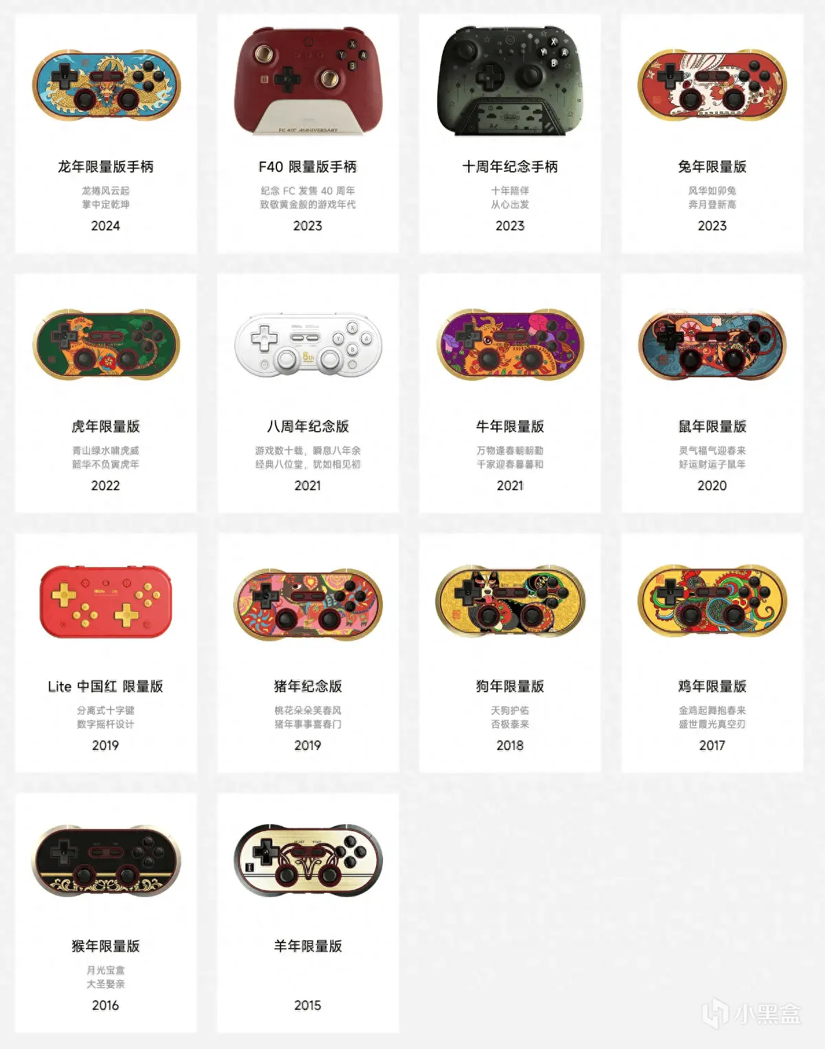 过年送礼不送脑白金，送珍藏手柄？八位堂龙年限量手柄开箱