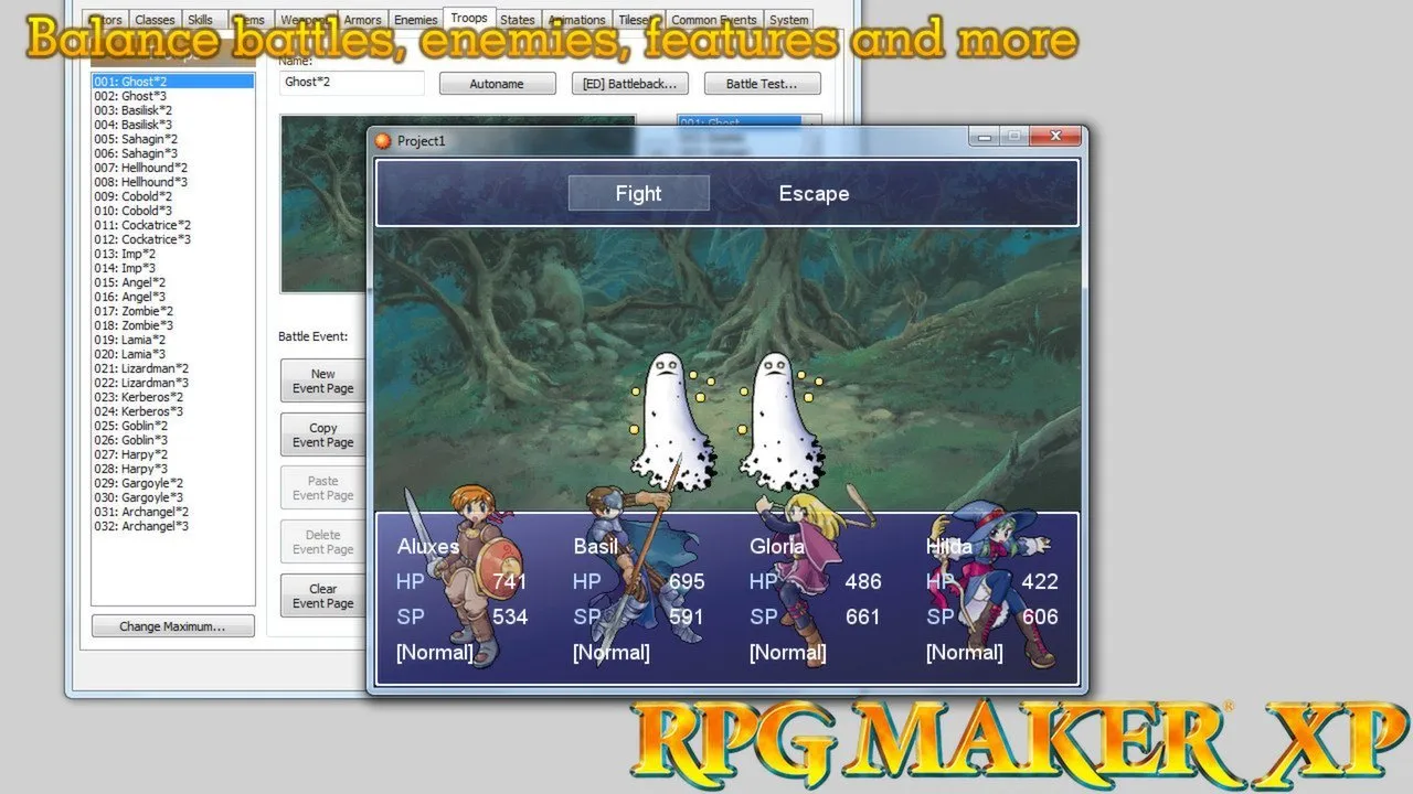 Steam限时免费领取游戏制作工具RPG Maker XP