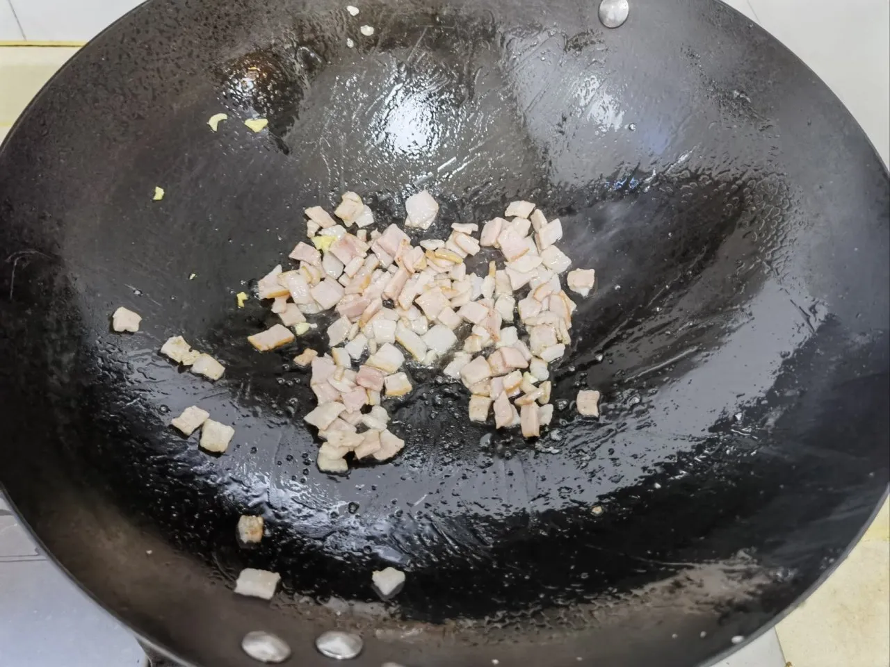 【一人食】#42   培根蛋炒饭