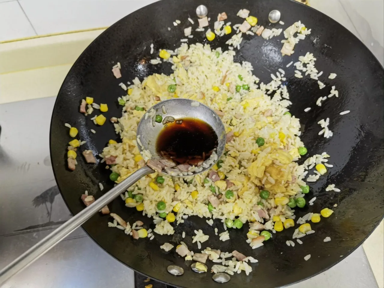 【一人食】#42   培根蛋炒饭