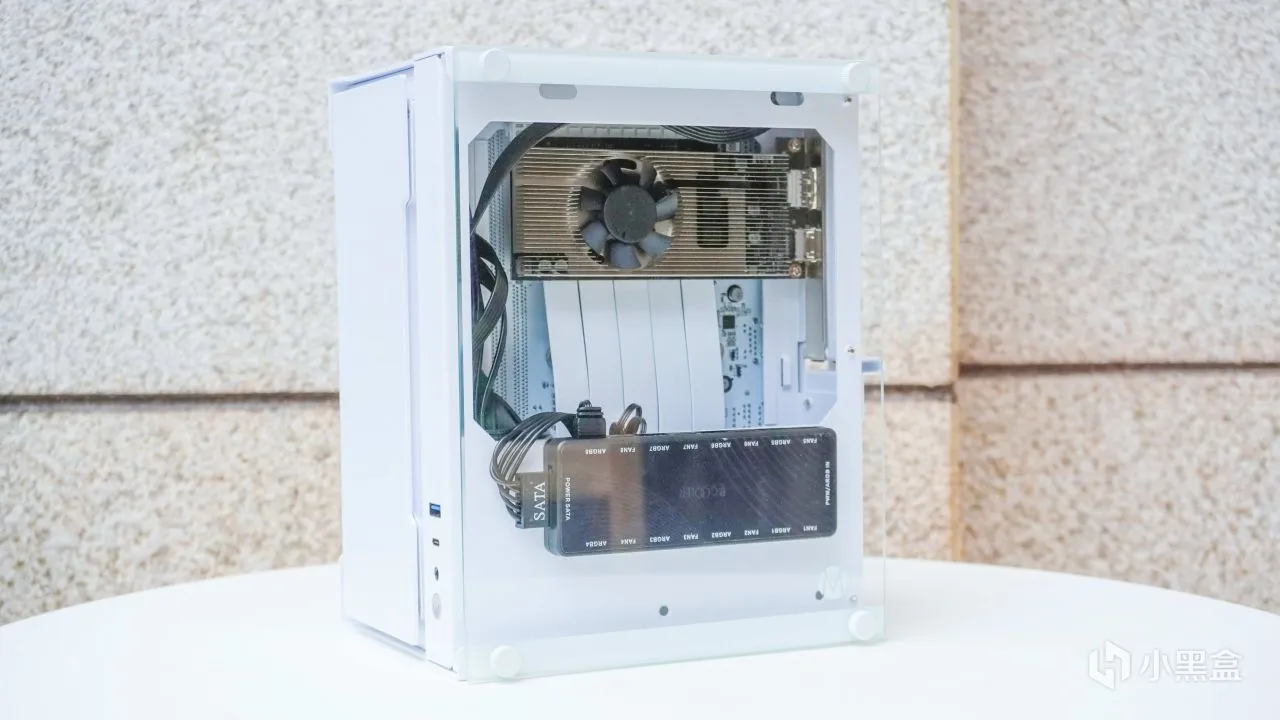 ITX性能小钢炮：机械大师E24+13400F处理器+蓝戟A380刀卡装机体验