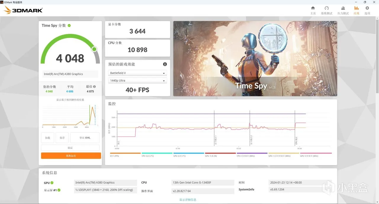 ITX性能小钢炮：机械大师E24+13400F处理器+蓝戟A380刀卡装机体验