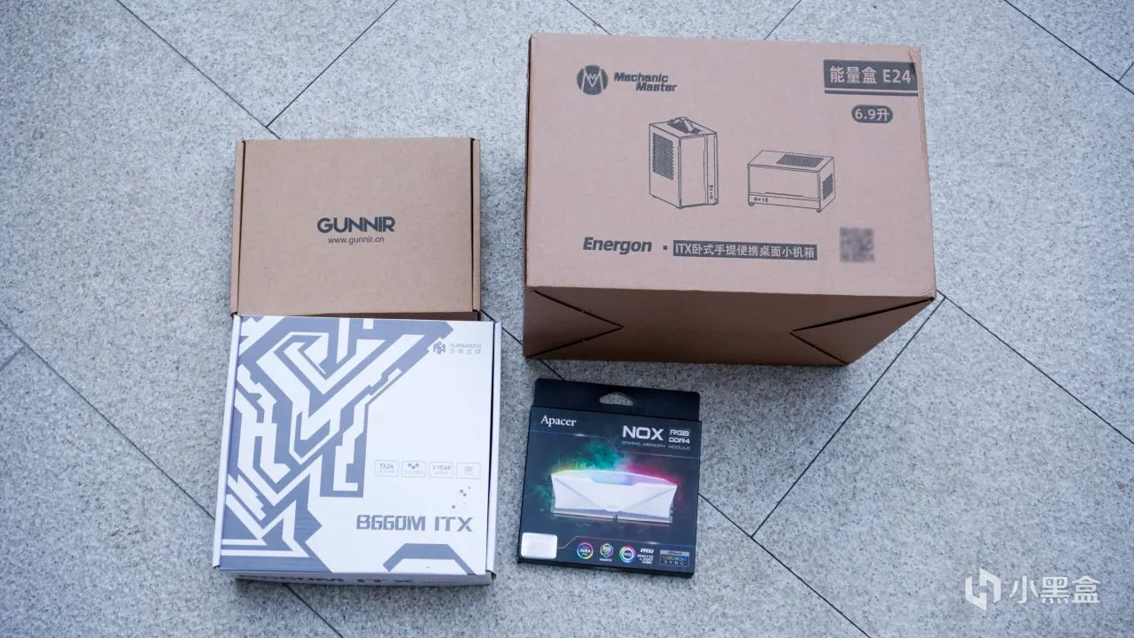ITX性能小钢炮：机械大师E24+13400F处理器+蓝戟A380刀卡装机体验