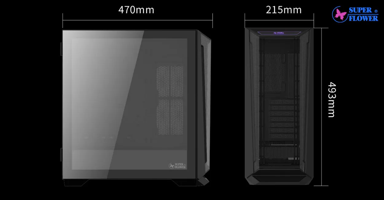 电源厂商振华推出Zillion M705中塔机箱