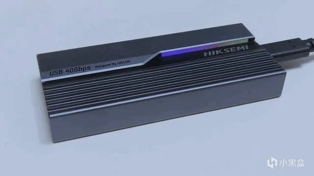 硬盘盒律动ARGB灯效：海康存储USB4 SSD硬盘盒（MDS4）测速体验