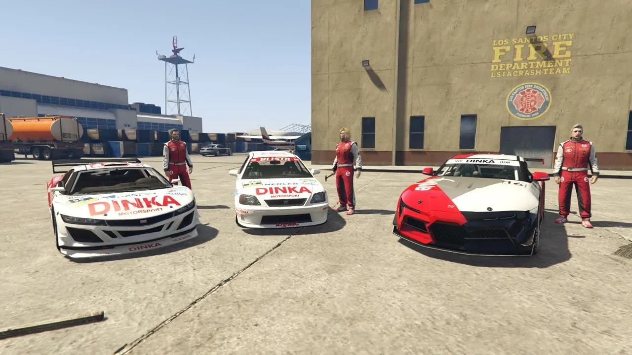 （GTAOL）赛道日！油门踩死！
