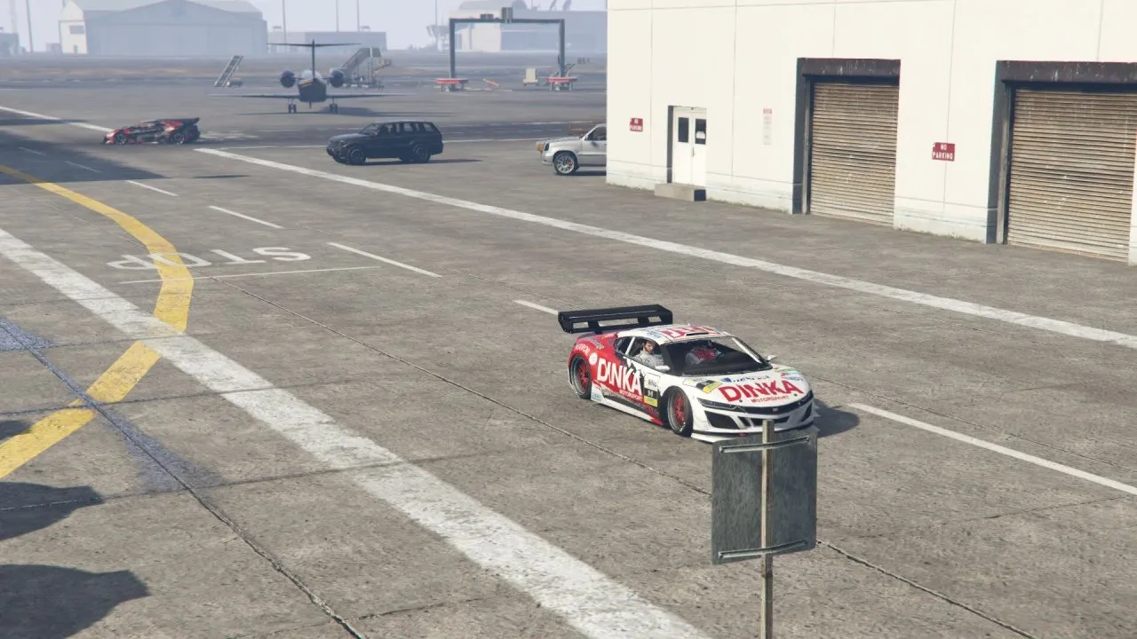 （GTAOL）赛道日！油门踩死！