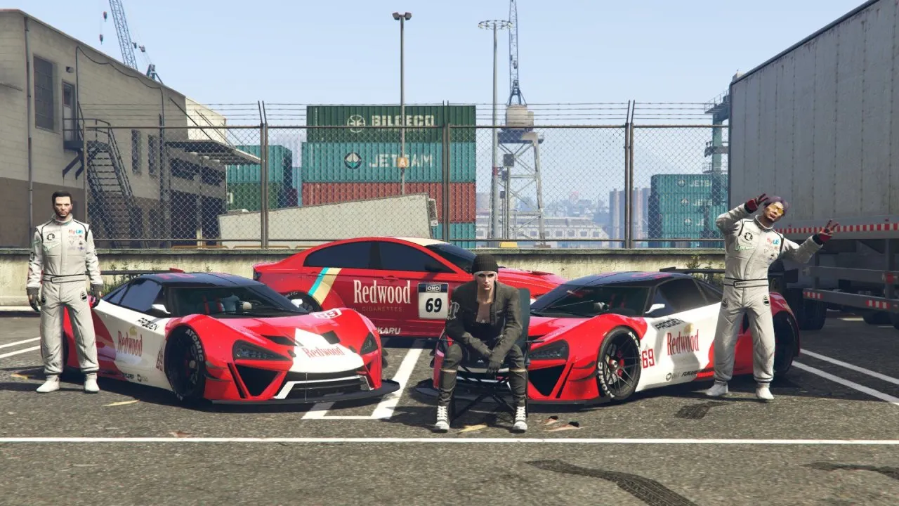 （GTAOL）赛道日！油门踩死！