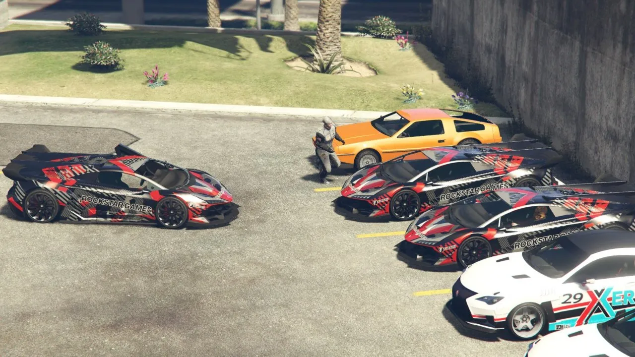 （GTAOL）赛道日！油门踩死！