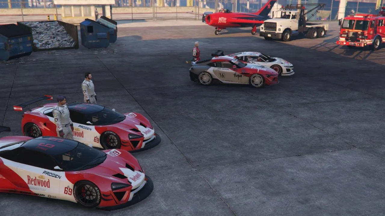 （GTAOL）赛道日！油门踩死！