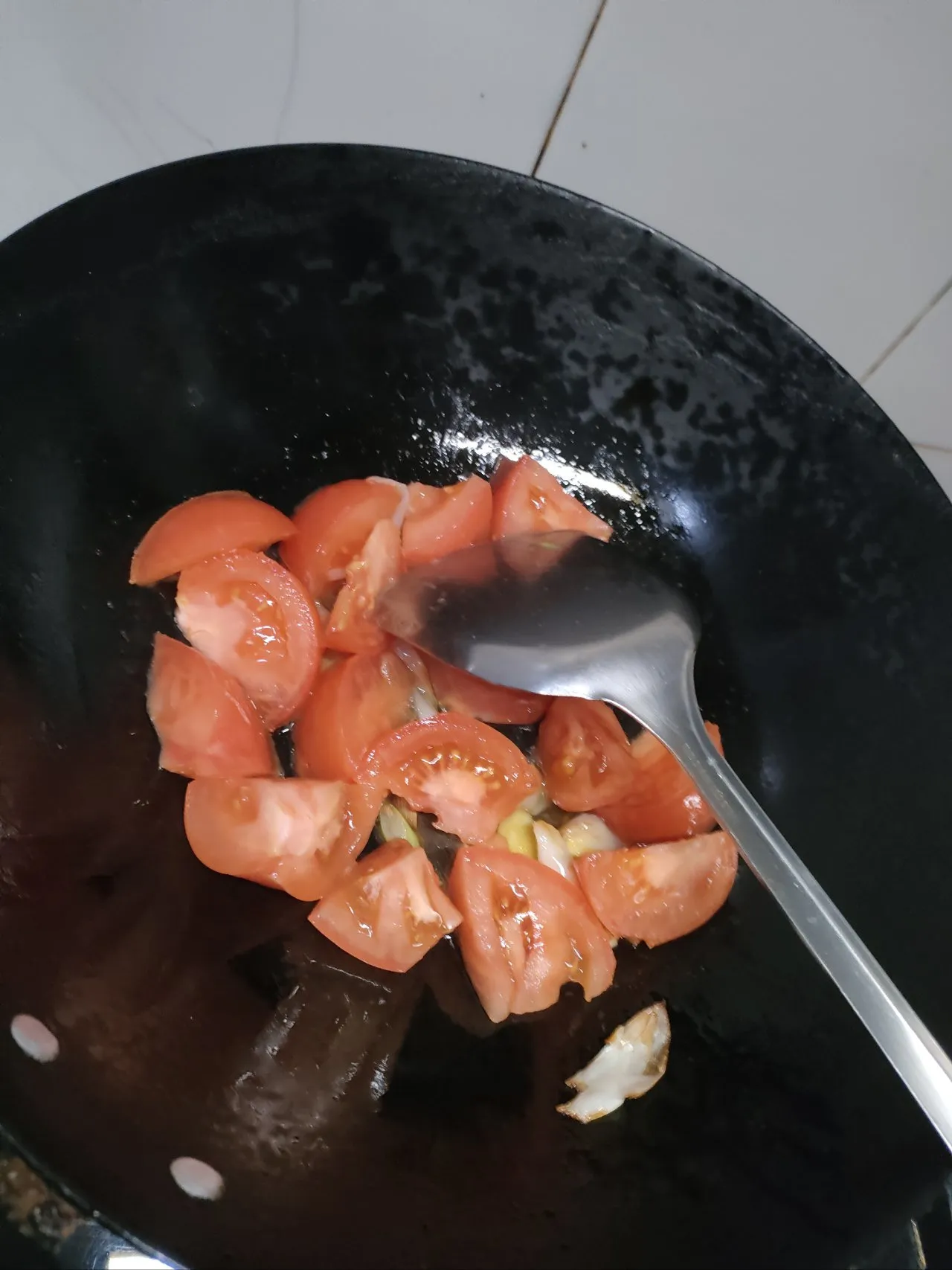 【小厨房】超简单超好吃的火锅番茄锅汤底！