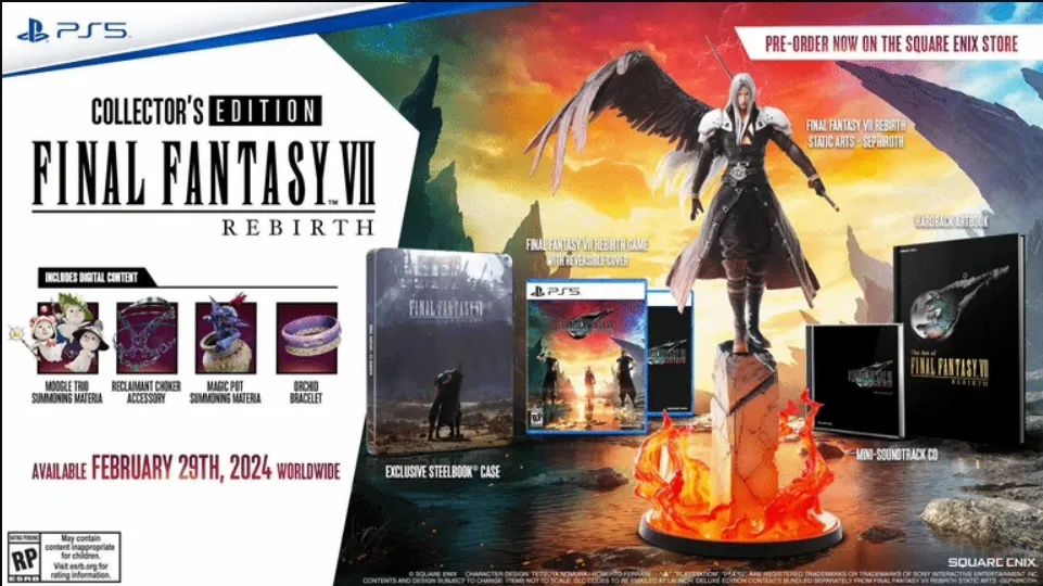 FF7重生典藏版偷跑！粉丝担心第三部不上PS5！