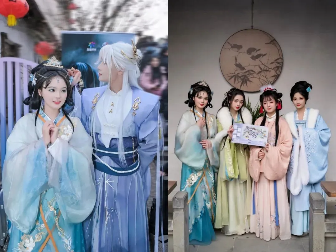 游戏预下载当日，这个苏州地标竟被女玩家承包了