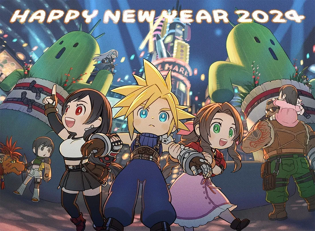 新年快乐！Xbox、PlayStation、CDPR等厂商新年贺图