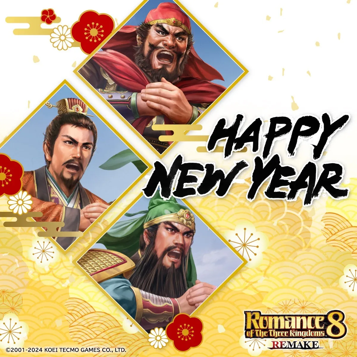 新年快乐！Xbox、PlayStation、CDPR等厂商新年贺图