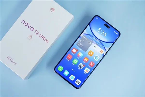 四边微曲直屏！华为nova 12 Ultra 12号色图赏