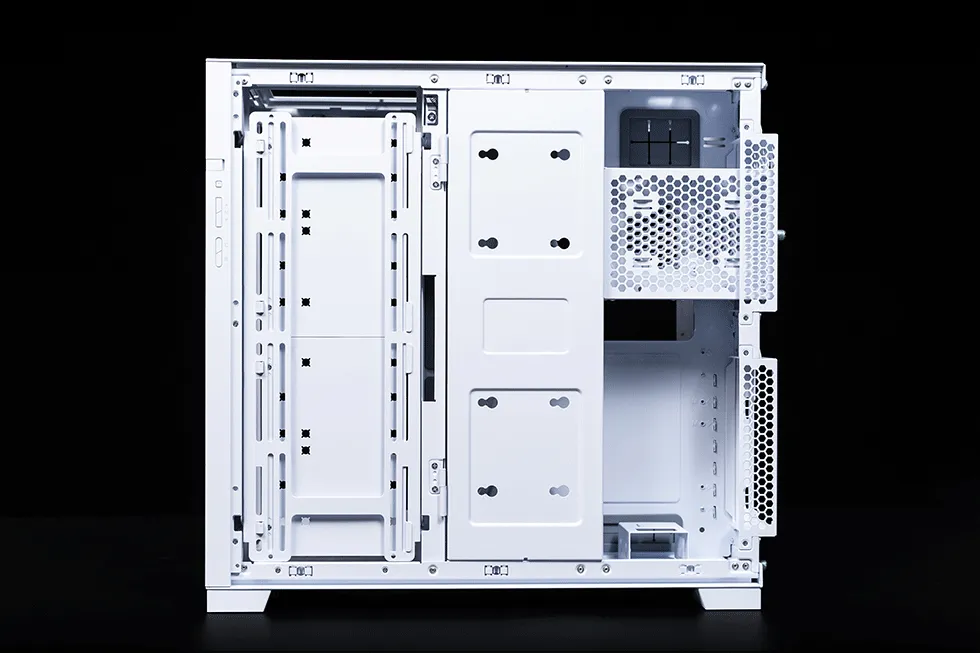 全面可视化，联力 O11D EVO RGB & TL LCD 积木风扇装机展示