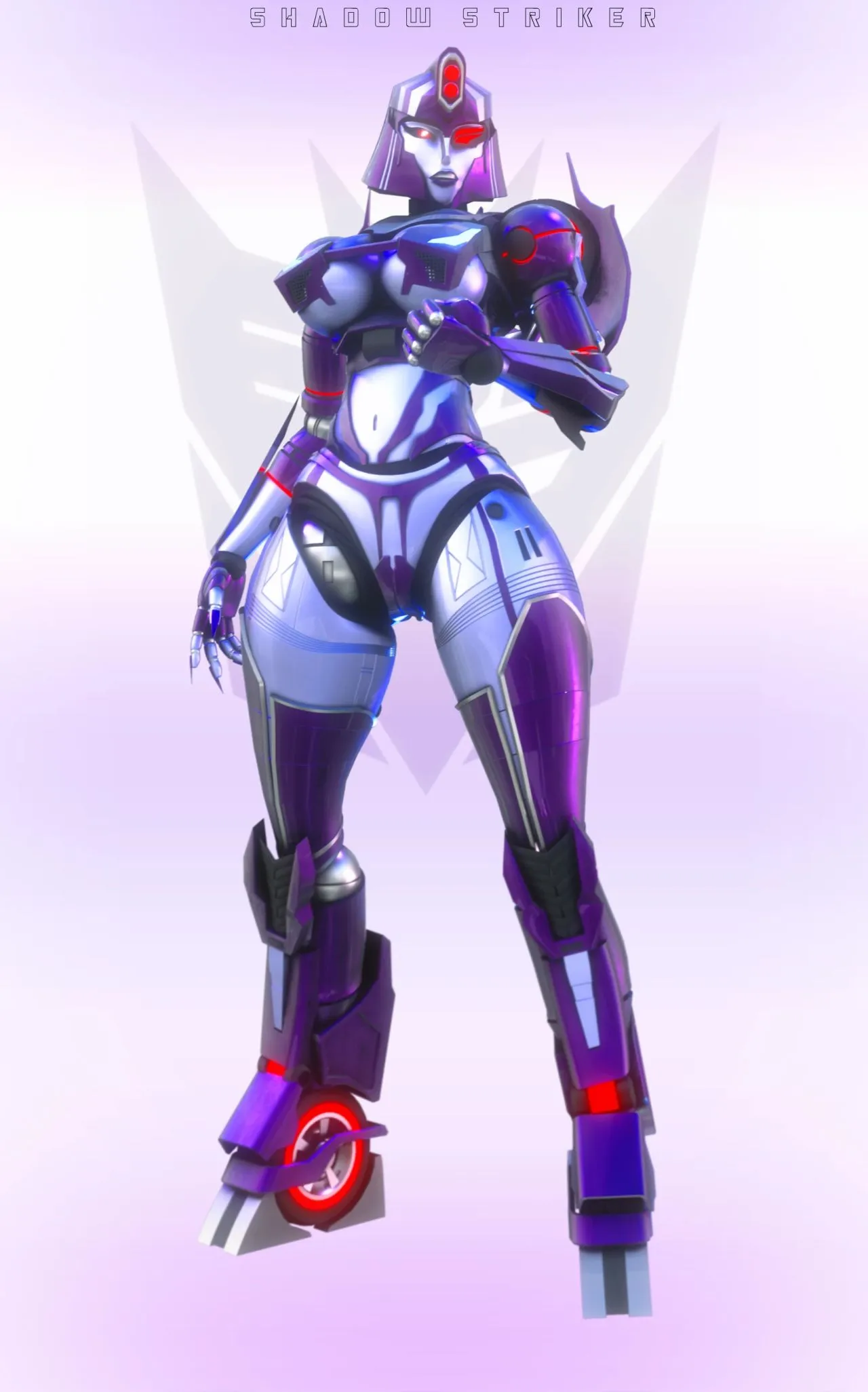 变形金刚女性角色插画合集，大黄蜂也变成了女性