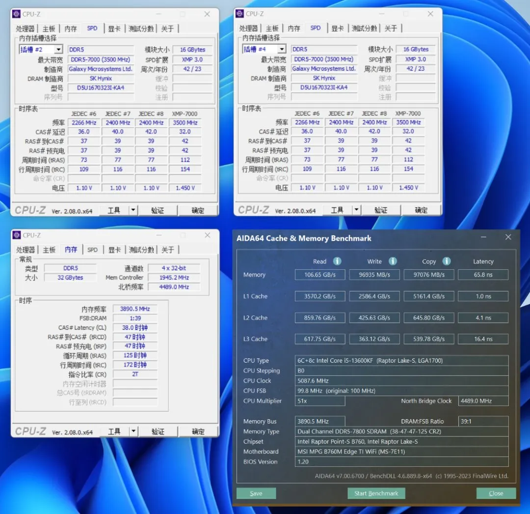 2024年1月装机推荐：8K+预算轻松搞定13600KF+4070+高频D5装机