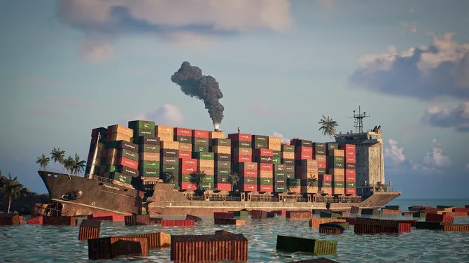 海难货轮生存冒险游戏《30 Days on Ship》Steam上线