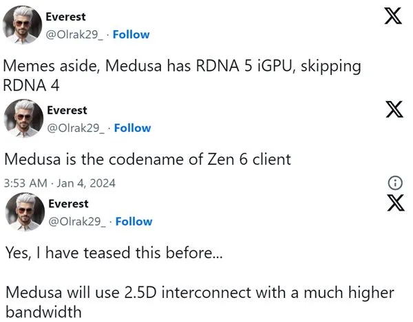 AMD Zen6架构继续飞跃！核显跨越下下代RDNA5
