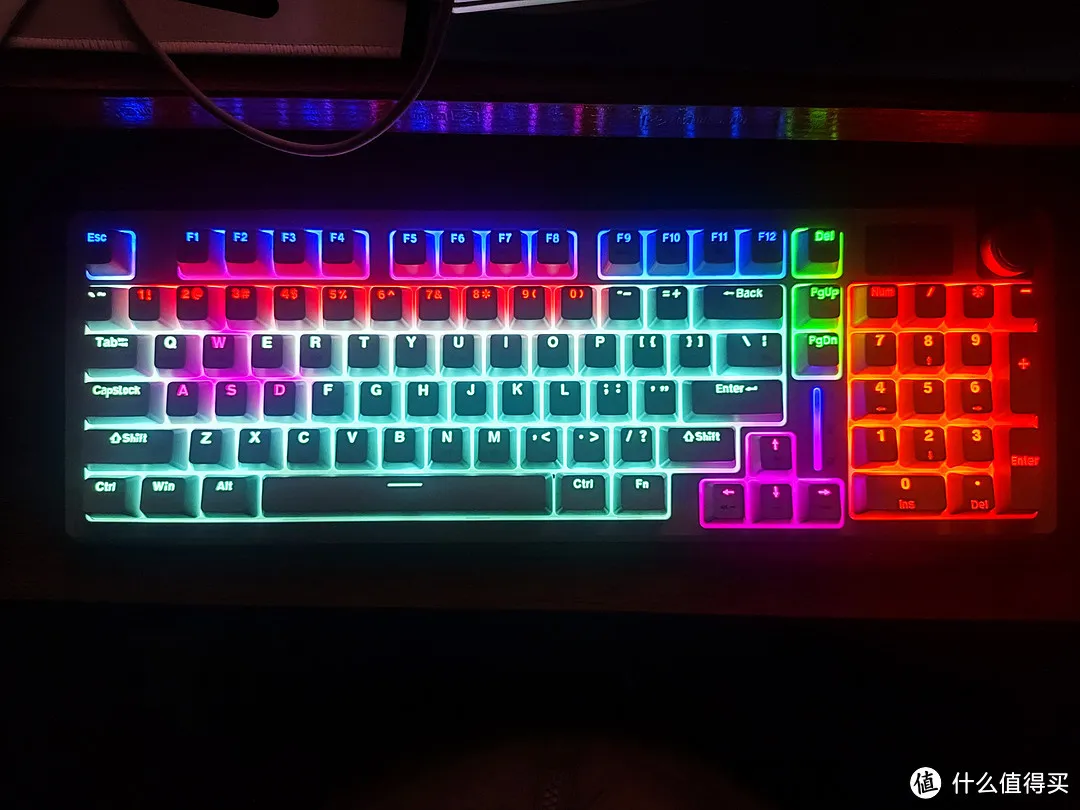 狼蛛（AULA）S98三模客制化机械键盘，上手开箱评测