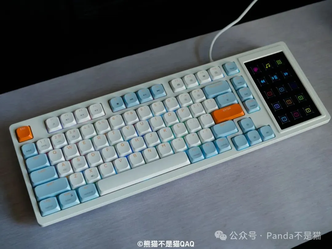 键盘还能这么玩？既是键盘也是Stream Deck！黑爵AKP815实测