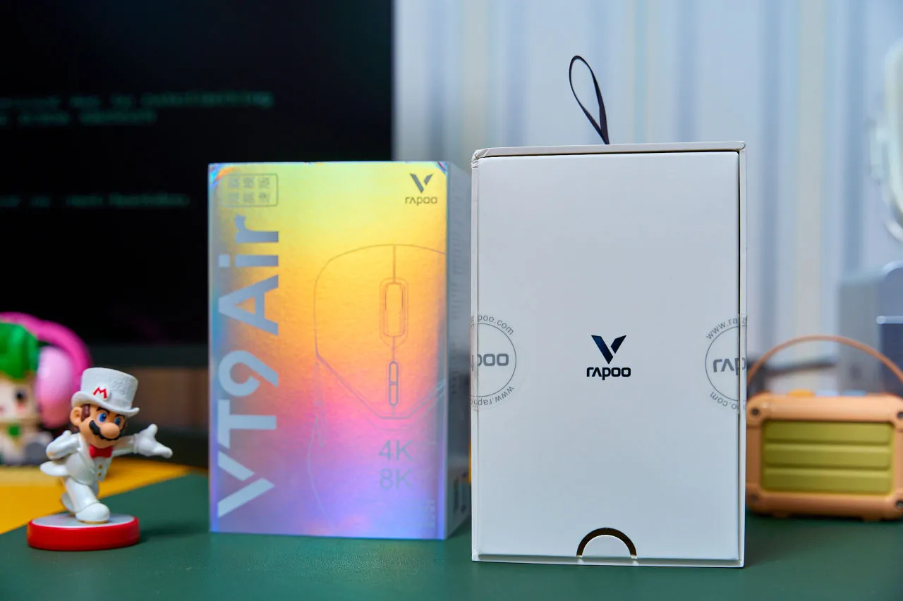 无线电竞鼠标有多卷？雷柏为中小手型再上新旗舰，VT9Air新王来袭