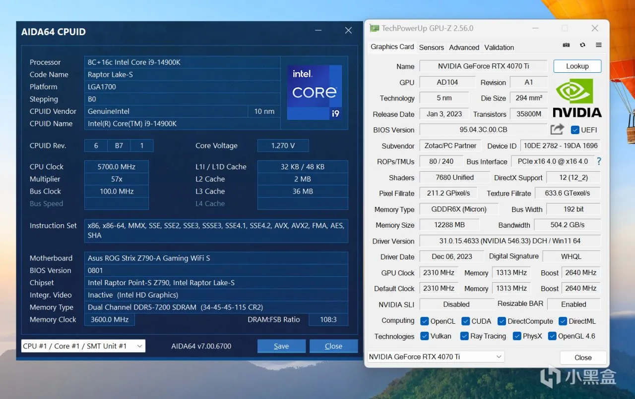 海景房的最高境界，ROG Z790吹雪S+索泰RTX 4070 Ti+H6 Flow装机