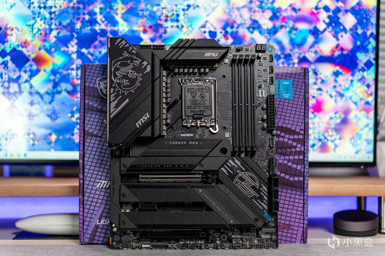经典暗黑碳纤纹二代目——微星Z790第二代CARBON暗黑主板开箱测评