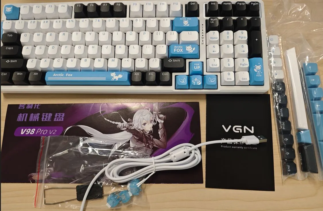 【VGN V98PRO-V2】VGN这款键盘能这么卷？