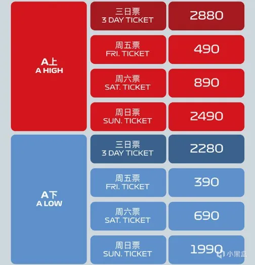 F1中国站——选座购票指南，480元起售！