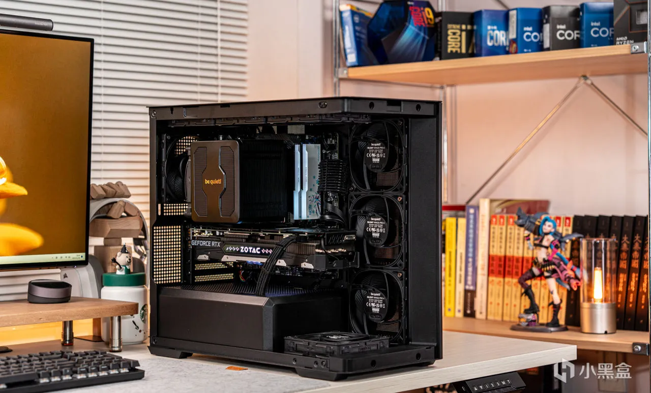 酷黑小爽——DARK ROCK PRO5+迫击炮2+索泰4060TI+乔思伯D300装机