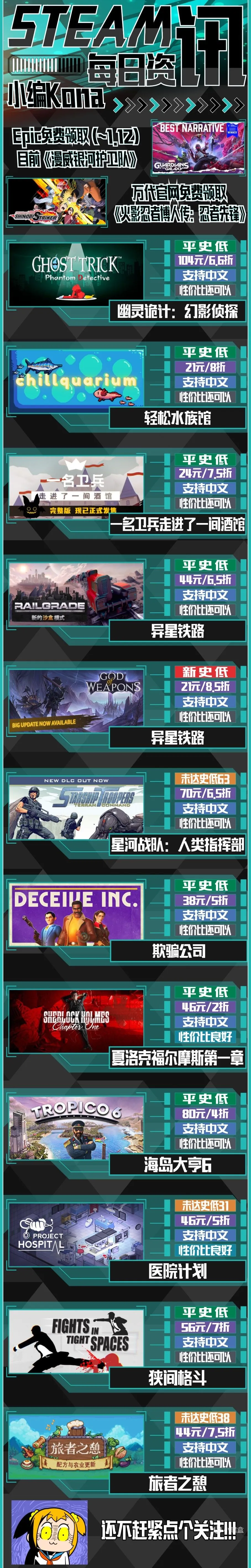 Steam疯狂周三游戏推荐：幽灵侦探穿越时空，见证死亡破解谜题