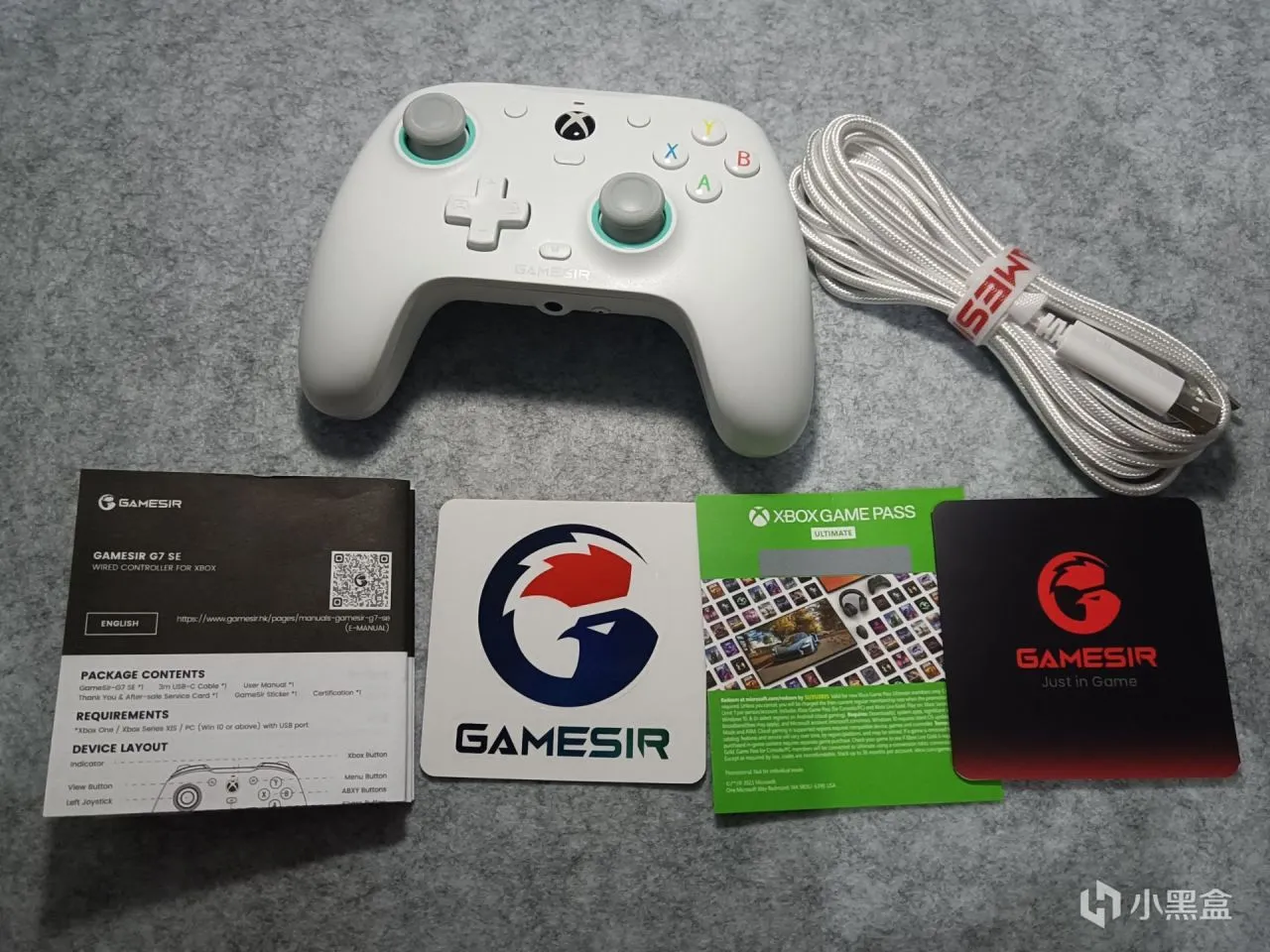 首款搭载霍尔摇杆的微软授权手柄----盖世小鸡G7SE