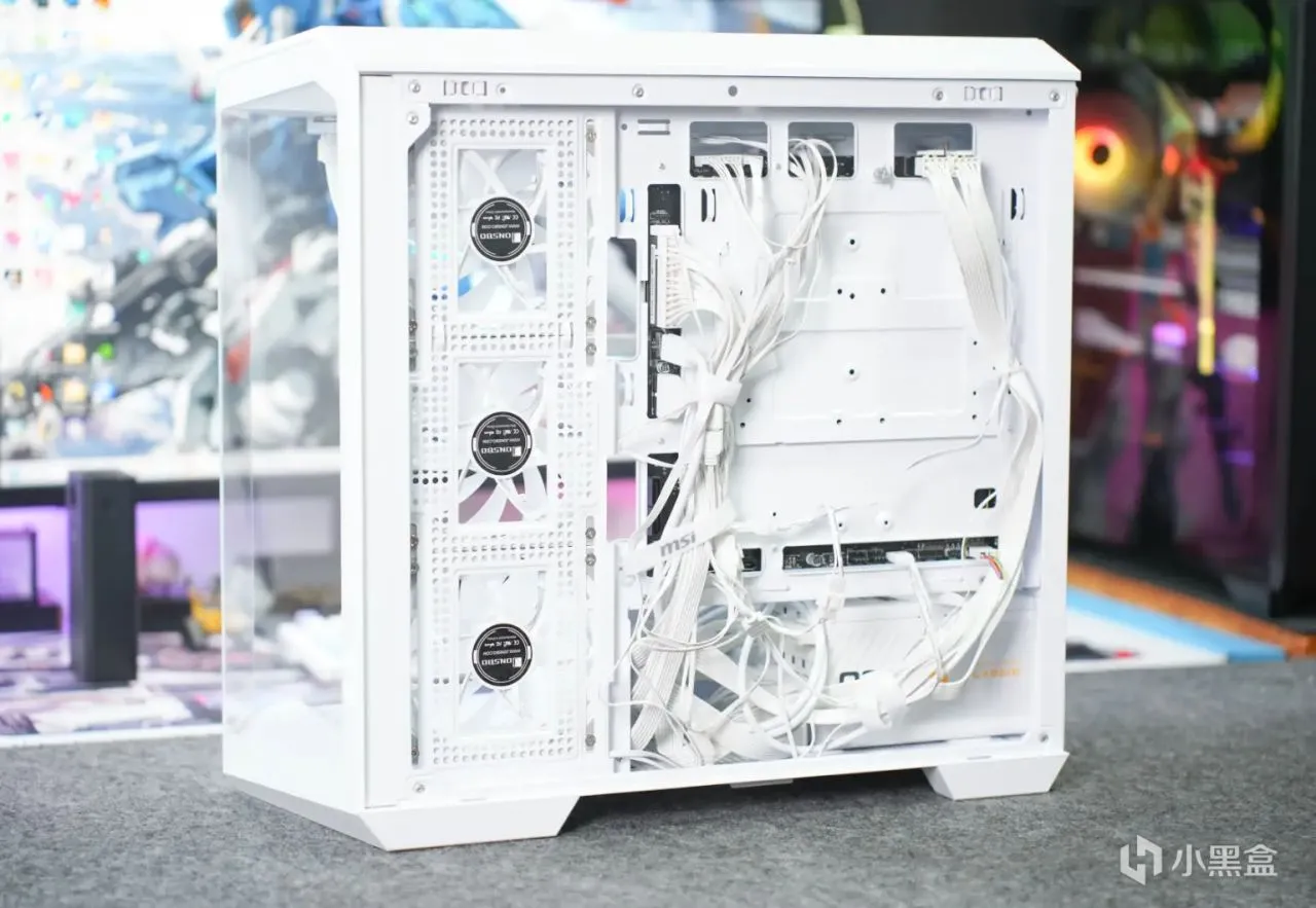 背插+纯白的战术信仰！微星B760M PROJECT ZERO+白刃机箱装机实测