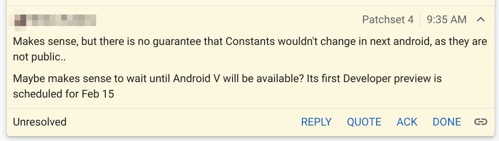 首个 Android 15 预览版将于 2 月 15 日发布