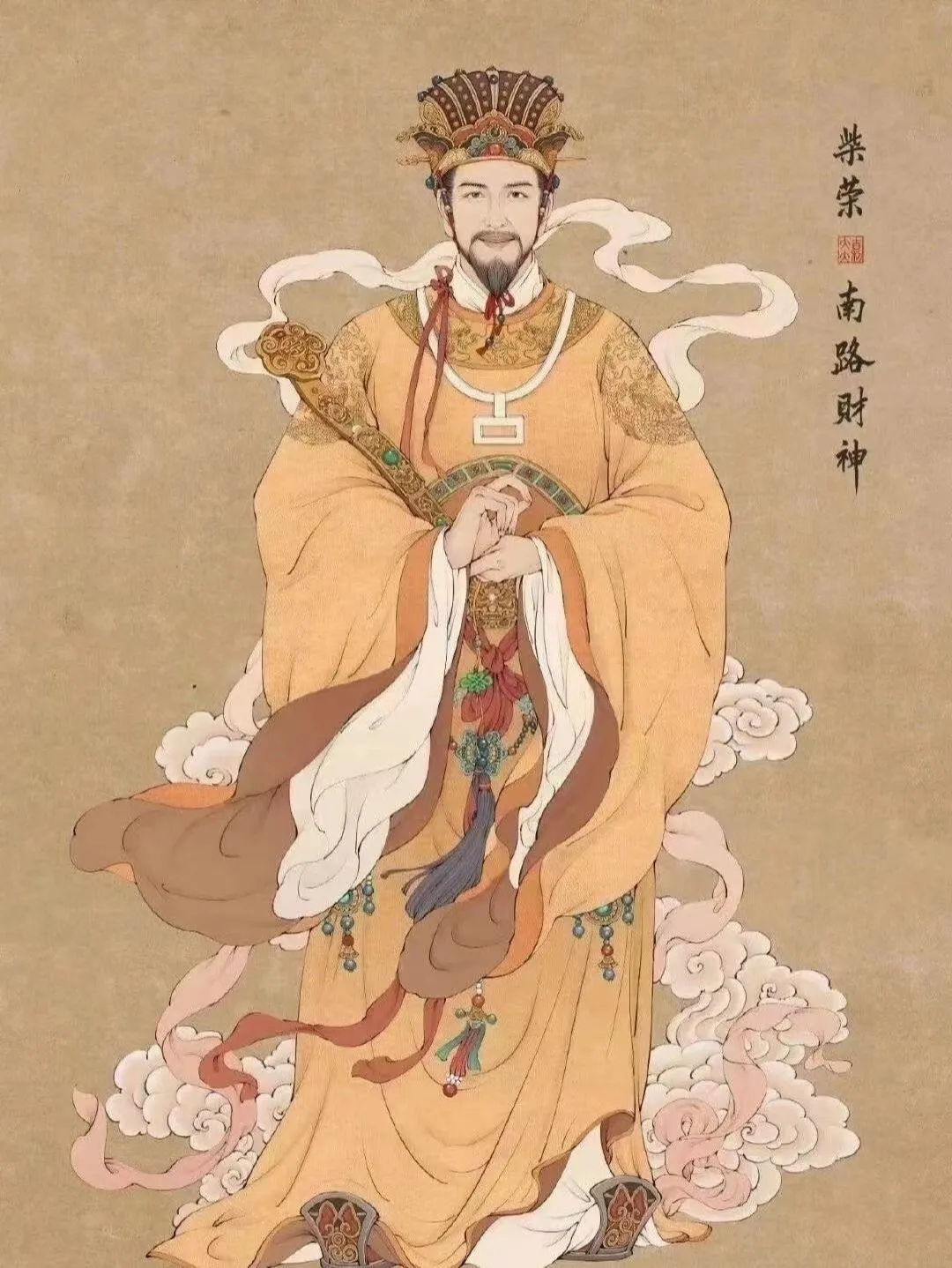年初五，迎五路财神！