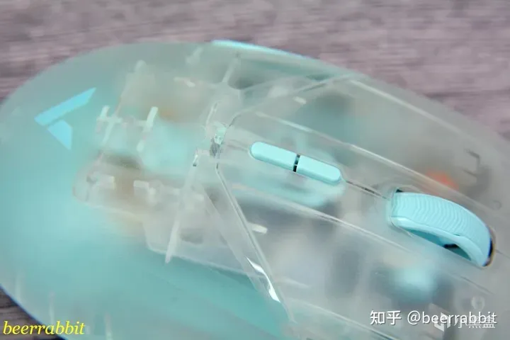 雷柏VT9 air双模无线鼠标体验：8KHz回报率 美观半透外壳