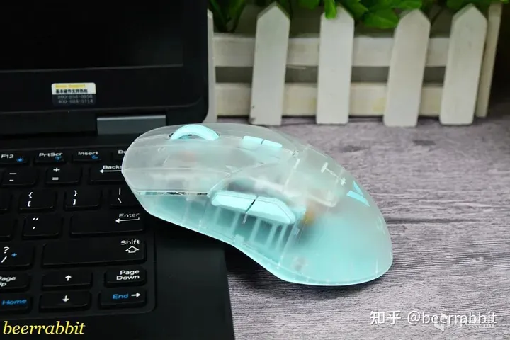 雷柏VT9 air双模无线鼠标体验：8KHz回报率 美观半透外壳