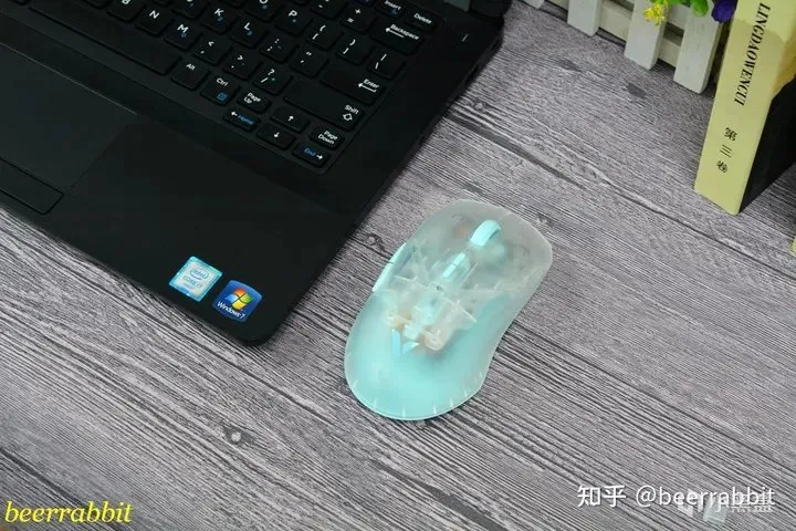 雷柏VT9 air双模无线鼠标体验：8KHz回报率 美观半透外壳