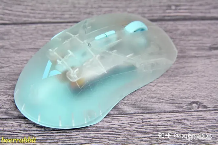 雷柏VT9 air双模无线鼠标体验：8KHz回报率 美观半透外壳