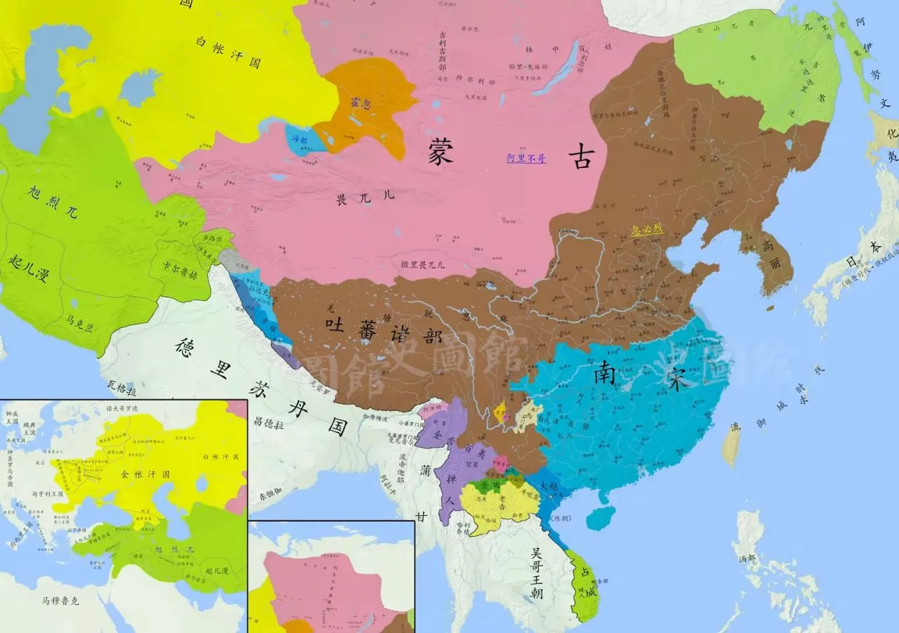 图文并解----带你看懂蒙古帝国的扩张