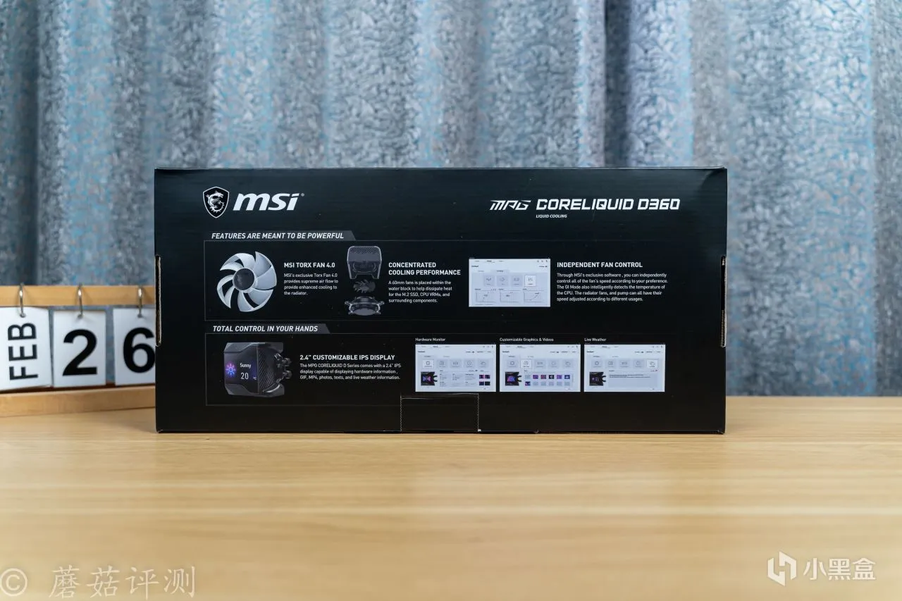 外观、灯效酷炫，散热效能非常强，微星寒霜D360水冷散热器 评测