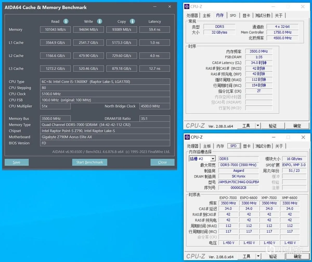 2024，高频内存真要普及！阿斯加特TUF联名DDR5 7000内存套装实测
